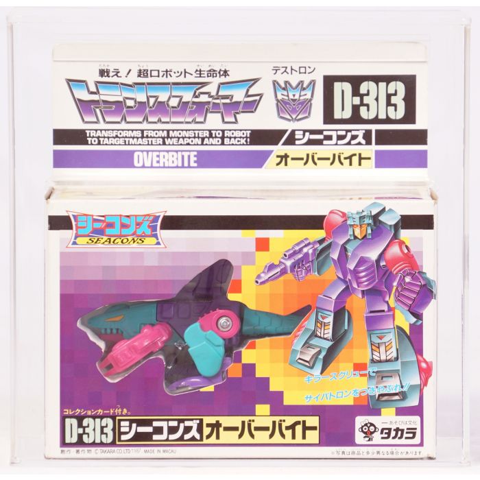 タカラ トランスフォーマー シーコンズ D-313 オーバーバイト シール未