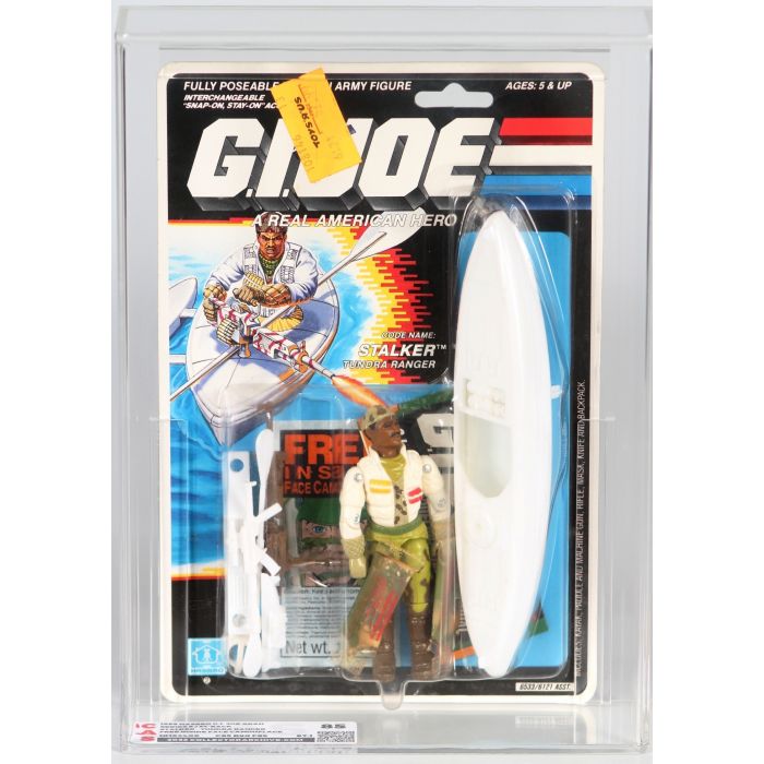 1989 Hasbro Joe Carded Action Figure Stalker