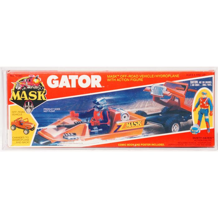 Mask Kenner vintage GATOR avec Dusty Hayes - Incomplet