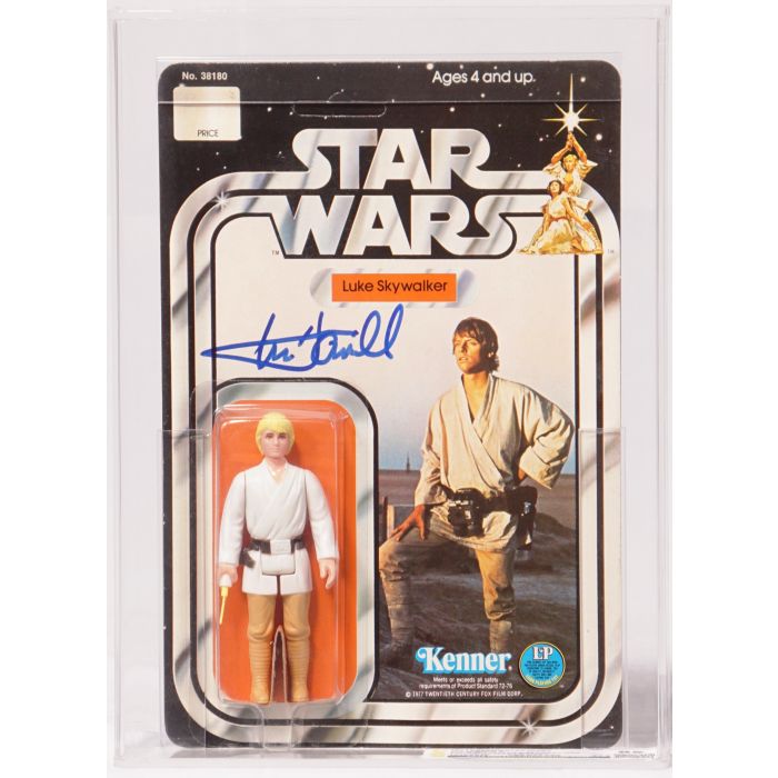 CUSTOM Kenner Star Wars Carded Action Figure Luke Skywalker