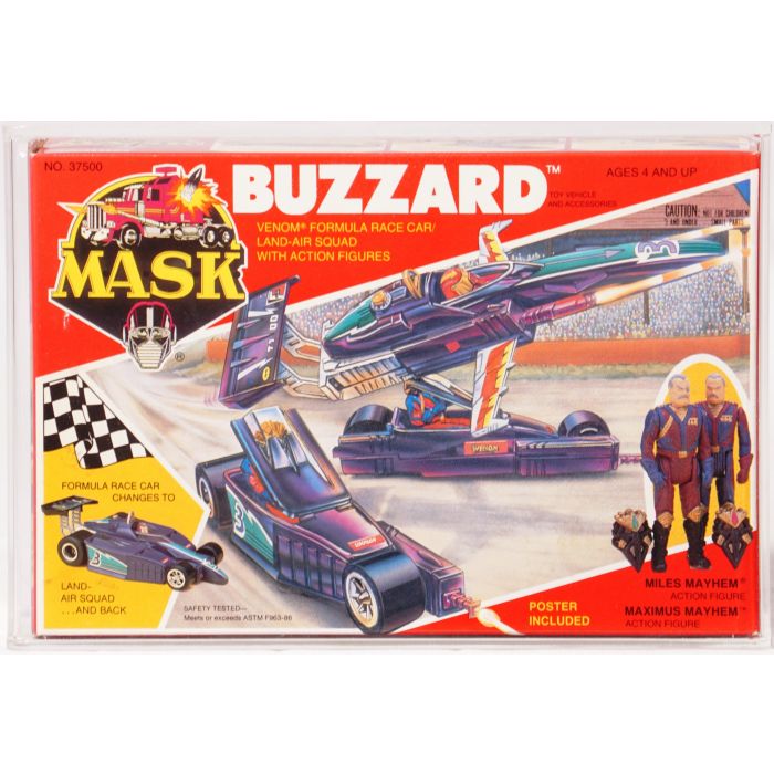 Vintage 1987 Kenner M.A.S.K Buzzard Race Car V.E.N.O.M As Is – FRENLY BRICKS - Open 7 Days
