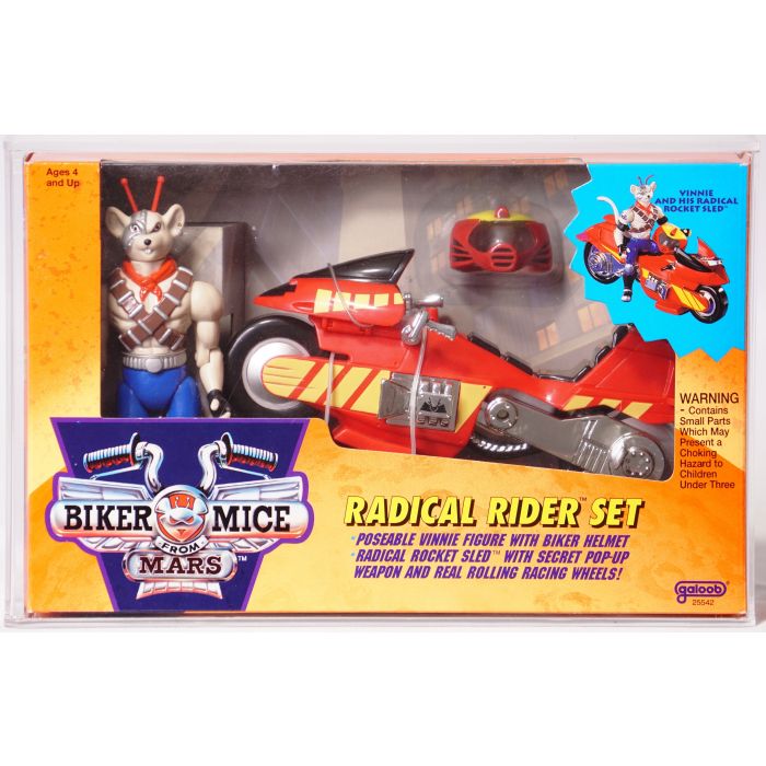 Biker Mice from Mars - Nacelle - Vinnie - Figurine articulée 17cm