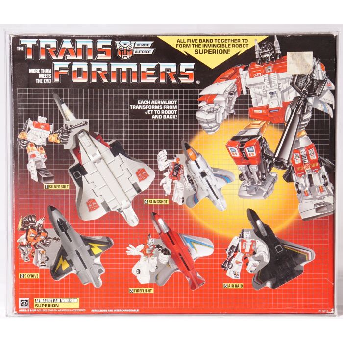 1985 Hasbro Transformers Boxed Action Figure Superion