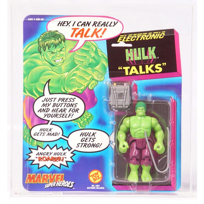 1991 Toy Biz Marvel Super Heroes Carded Action Figure Electronic