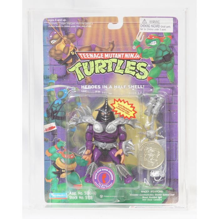 1995 Playmates Teenage Mutant Ninja Turtles Carded Action Figure
