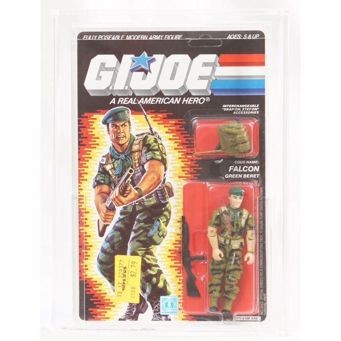 1987 Hasbro Joe Carded Action Figure Falcon