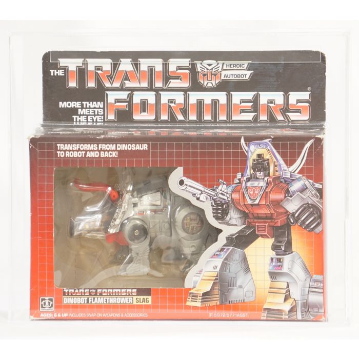 Transformers Autobot Dinobot Slag G1- robot vintage en loose - Hasbro