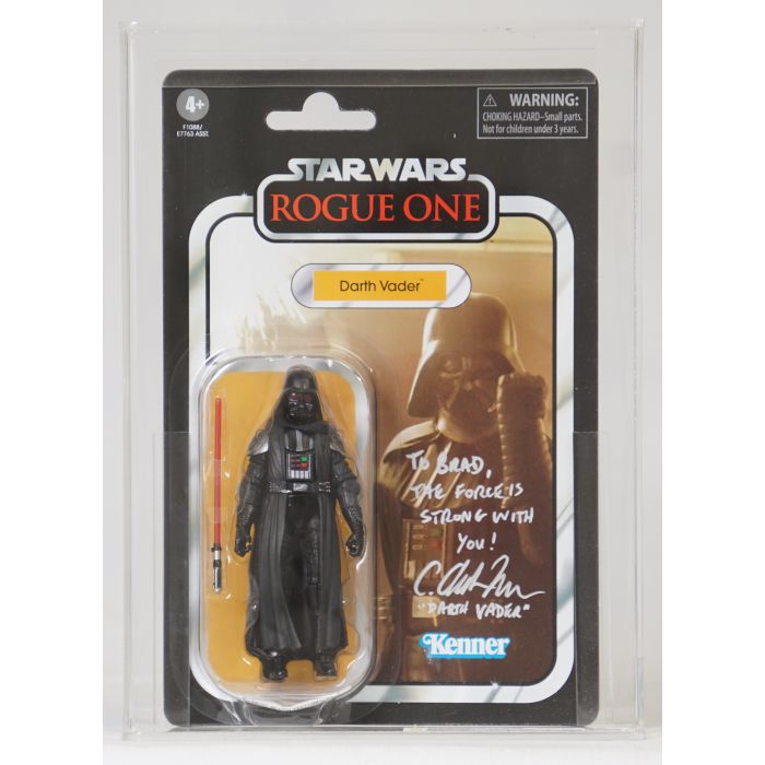 【直筆サイン入り】Vader CDセット CUSTOM 2020 Hasbro Star Wars Vintage Collection Carded Figure