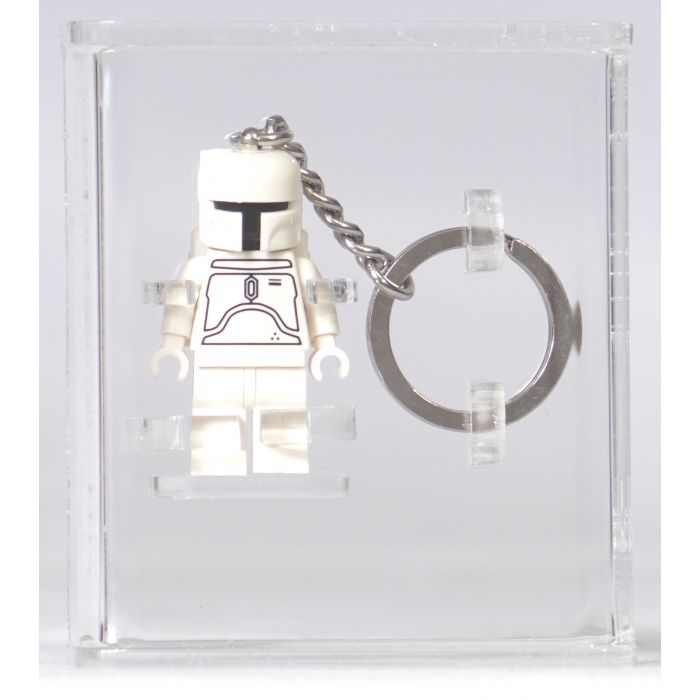 2010 LEGO Star Wars Loose Keychain White Boba Fett Minifigure
