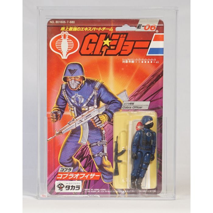 未開封 旧タカラ G.I.ジョー E-06 コブラ 激レア コブラオフィサー