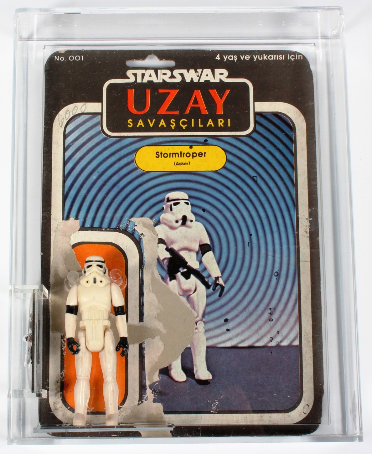 Star Wars Vintage UZAY repro custom cards and bubbles 
