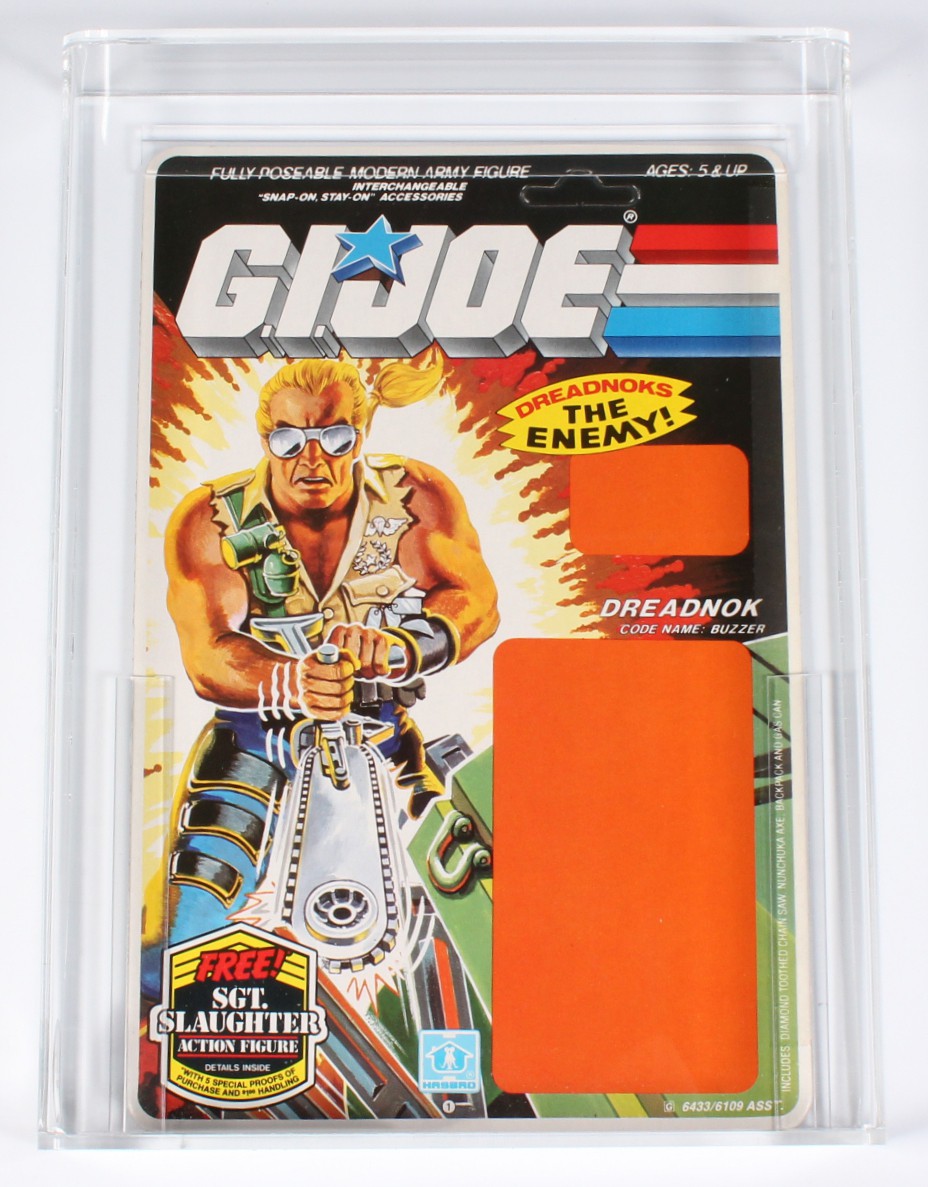 1985 Hasbro G.I. Joe Proof Card Buzzer