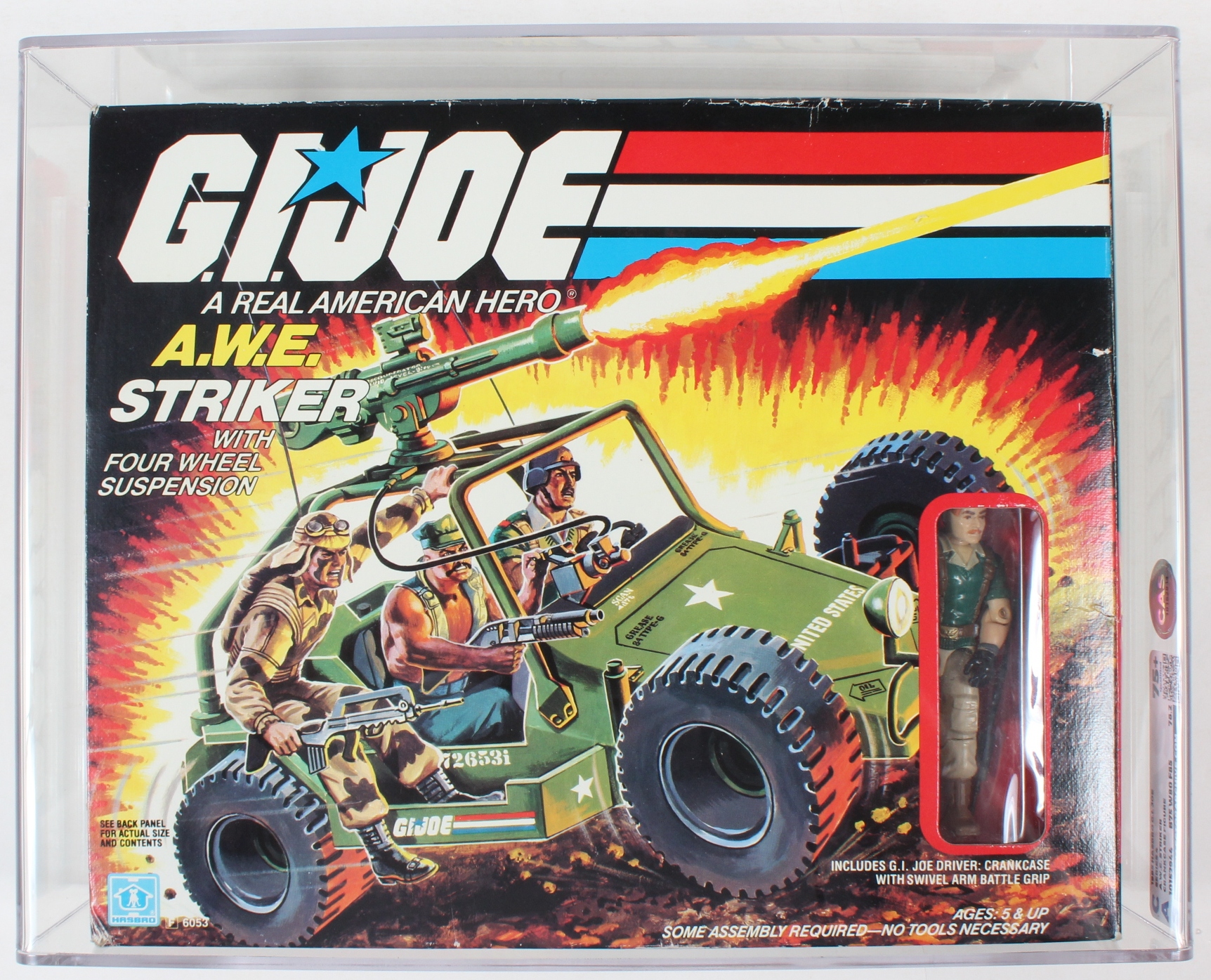 1985 Hasbro G.I. Joe Boxed Vehicle - Striker A.W.E.