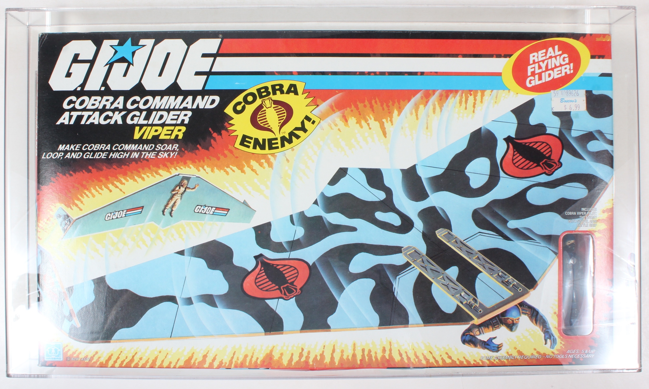 1983 Hasbro G.I. Joe Boxed Vehicle - Cobra Command Attack Glider Viper