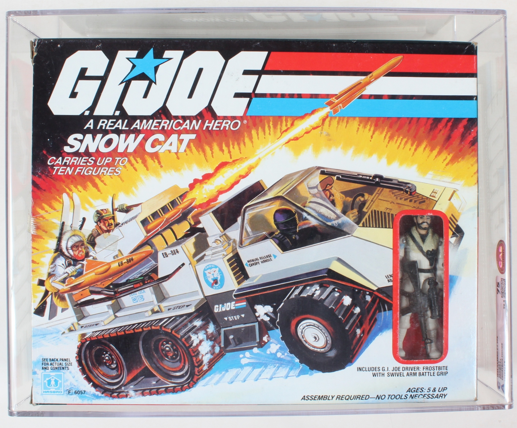 gi joe snow cat construction set