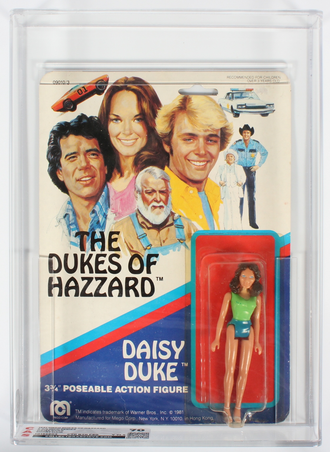 1981 Mego Dukes of Hazzard Carded 3-3/4 Action Figure - Daisy Duke