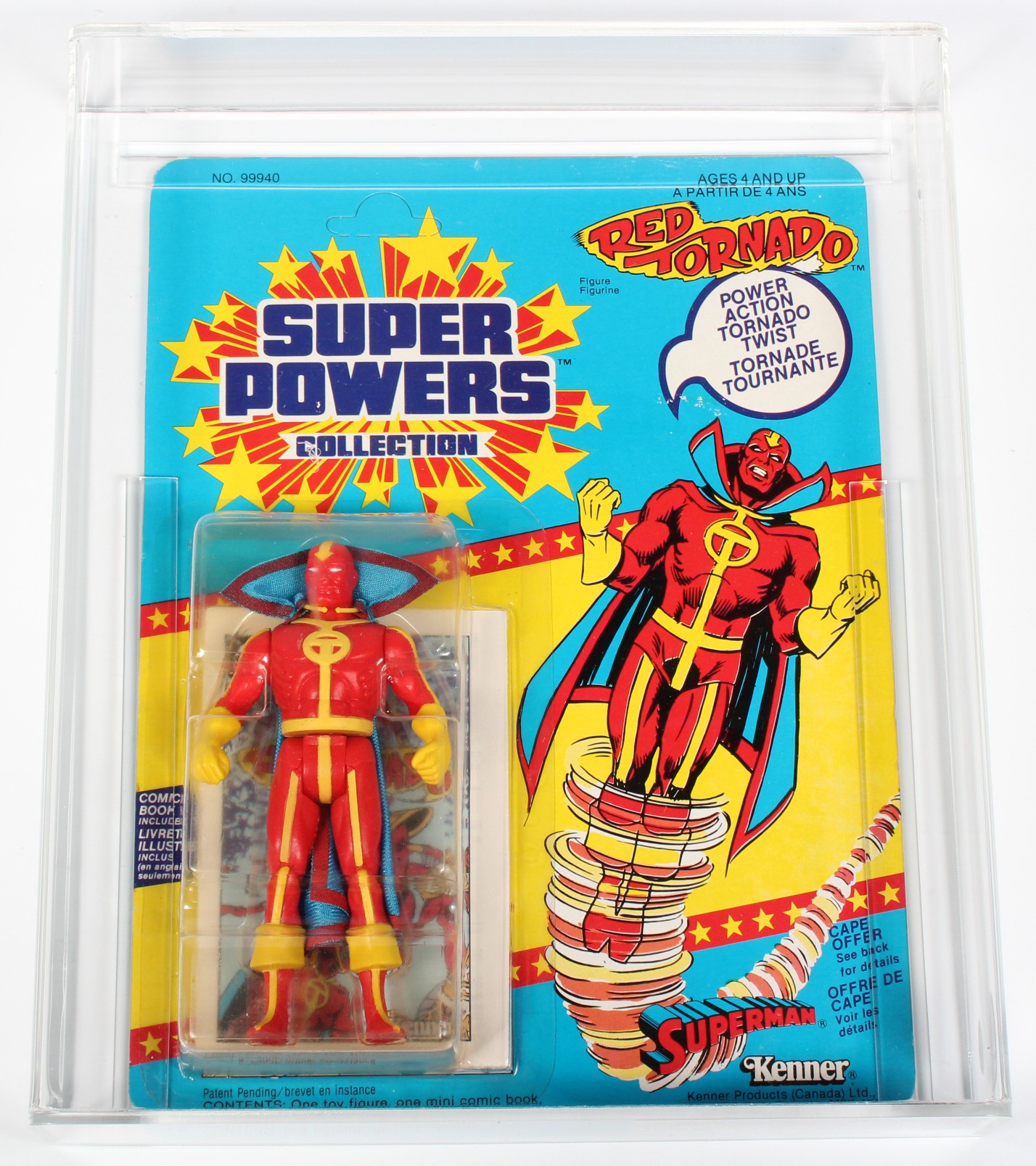 RED TORNADO スーパーパワーズ オールドケナー 1985年 | nalans.com