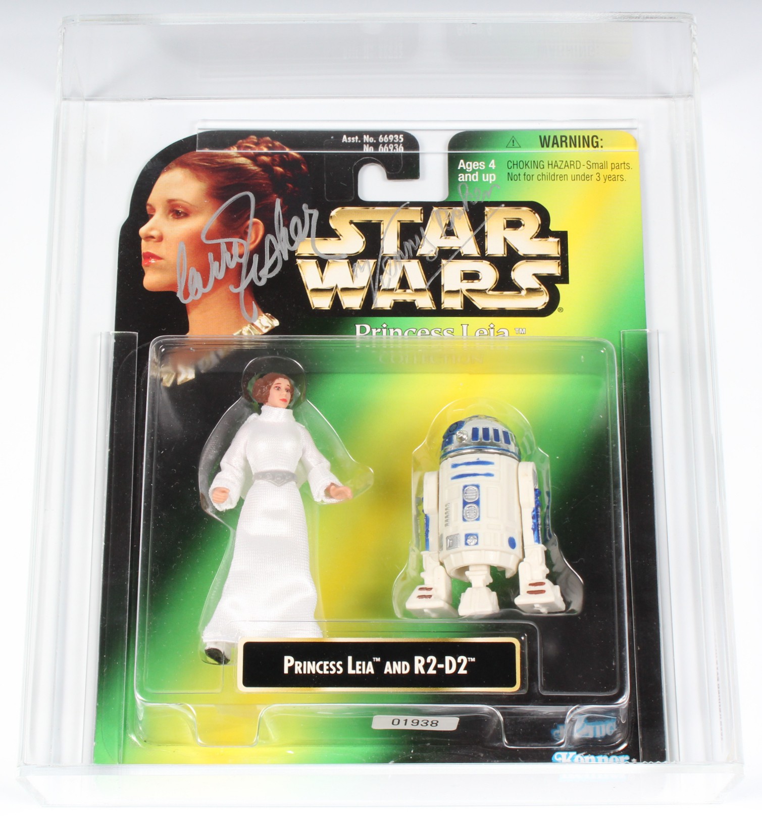 Loose & Complete Figure 1997 Kenner Star Wars POTF 2 Princess Leia Endor 