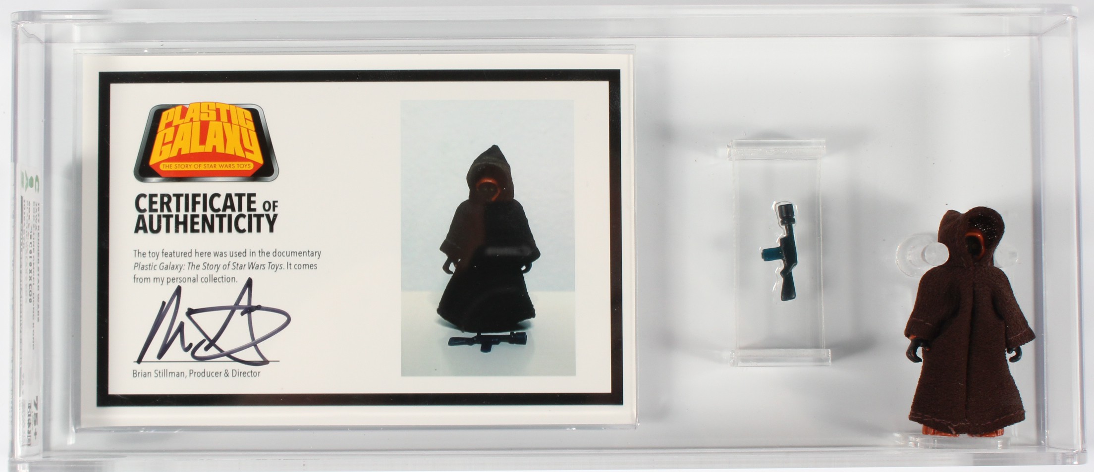 2014 Plastic Galaxy Documentary Film Used Action Figure & COA Jawa