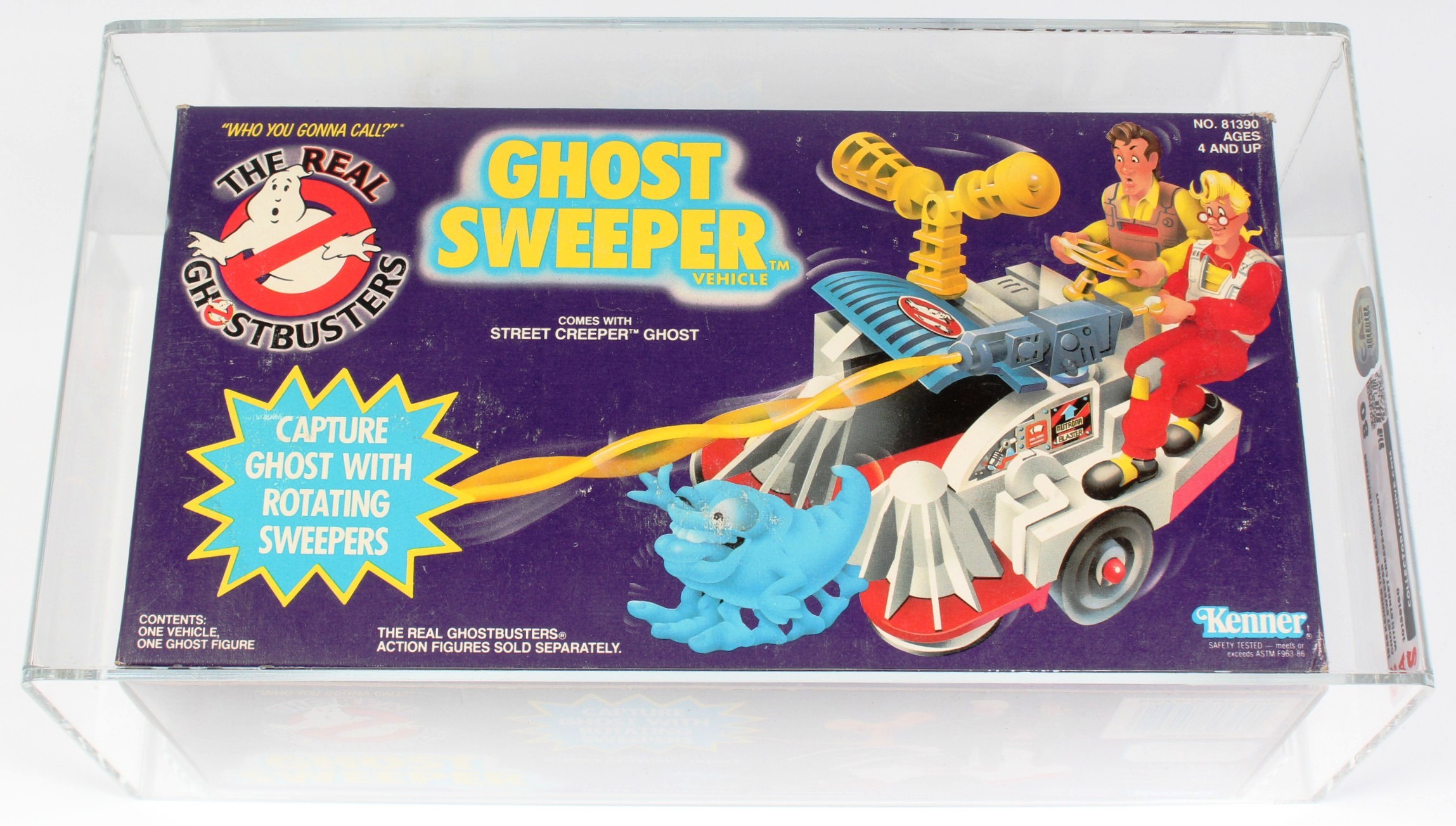 1986 Kenner The Real Ghostbusters Boxed Vehicle - Ghost Sweeper