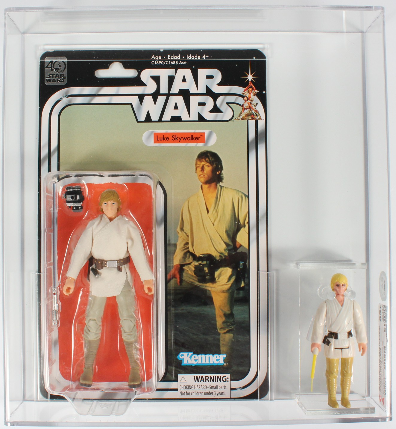 CUSTOM 2017 Star Wars 40th Anniversary & Loose Figure - Luke Skywalker