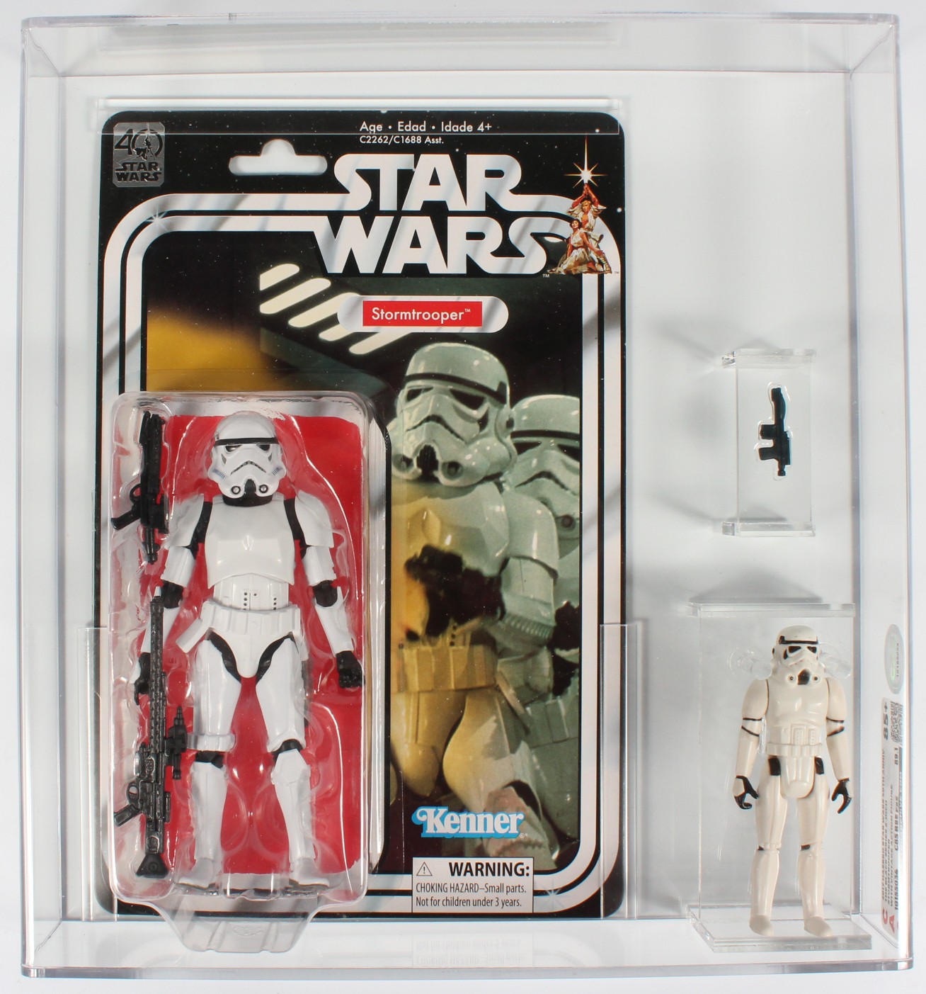 CUSTOM 2017 Star Wars 40th Anniversary & Loose Figure - Stormtrooper