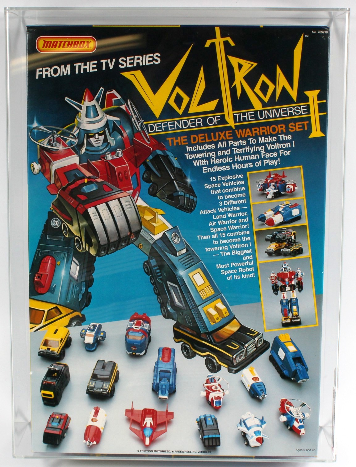 voltron matchbox 1984