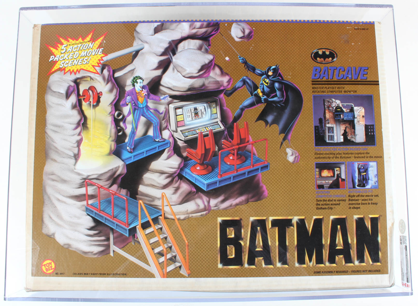 batman 1989 toy biz batcave