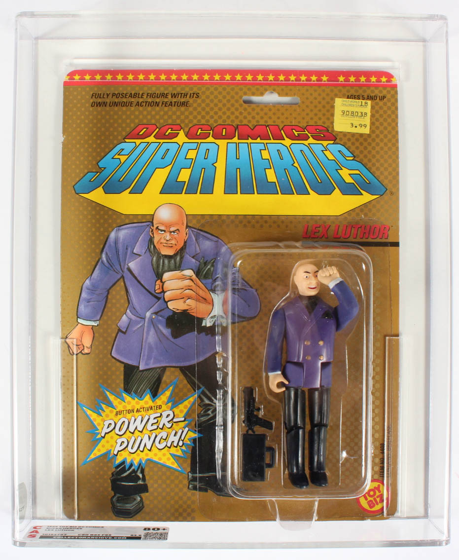 1989 Toy Biz DC Comics Carded Figure - Lex Luthor