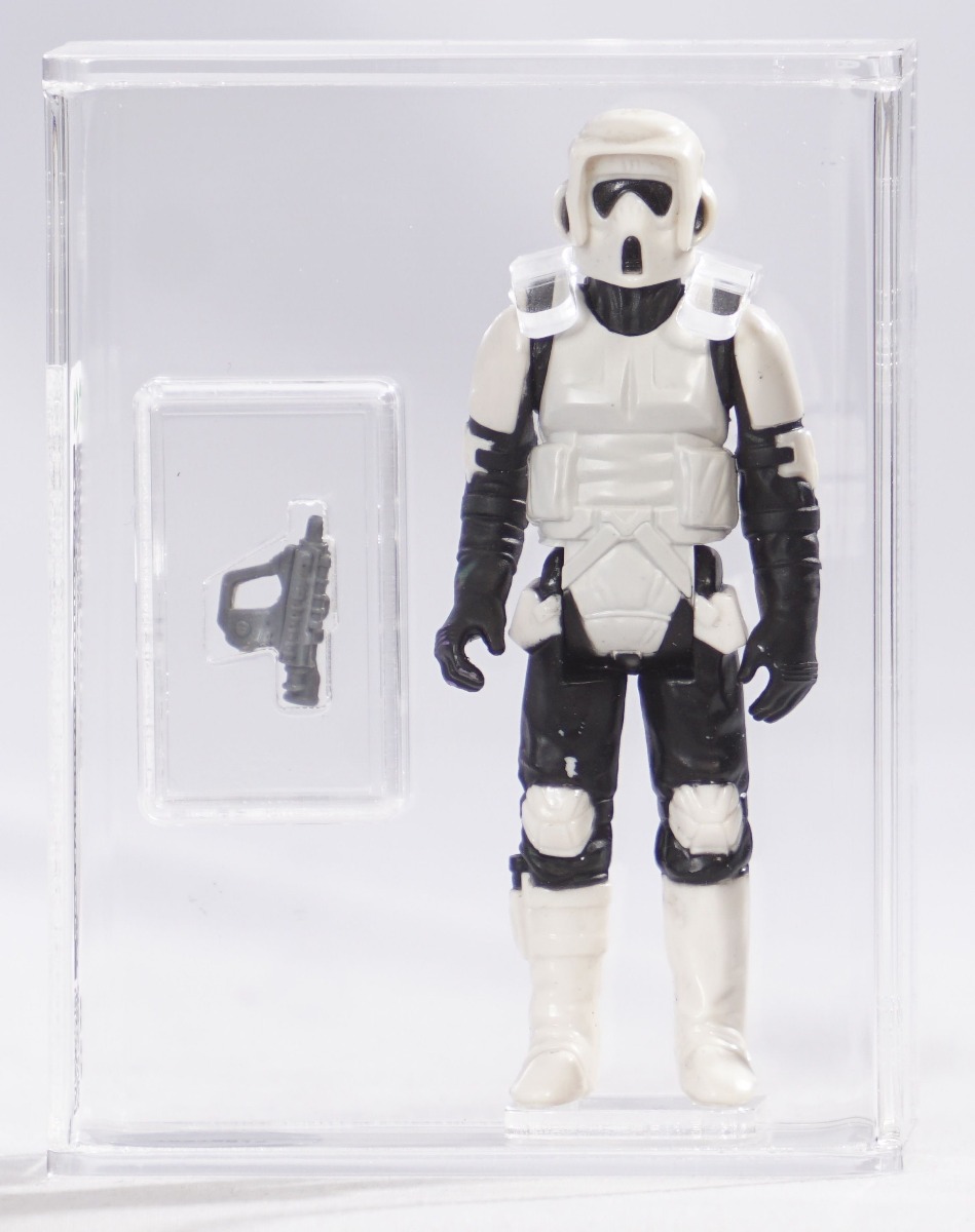 Kenner Star Wars Loose Action Figure - Biker Scout - Short Mask